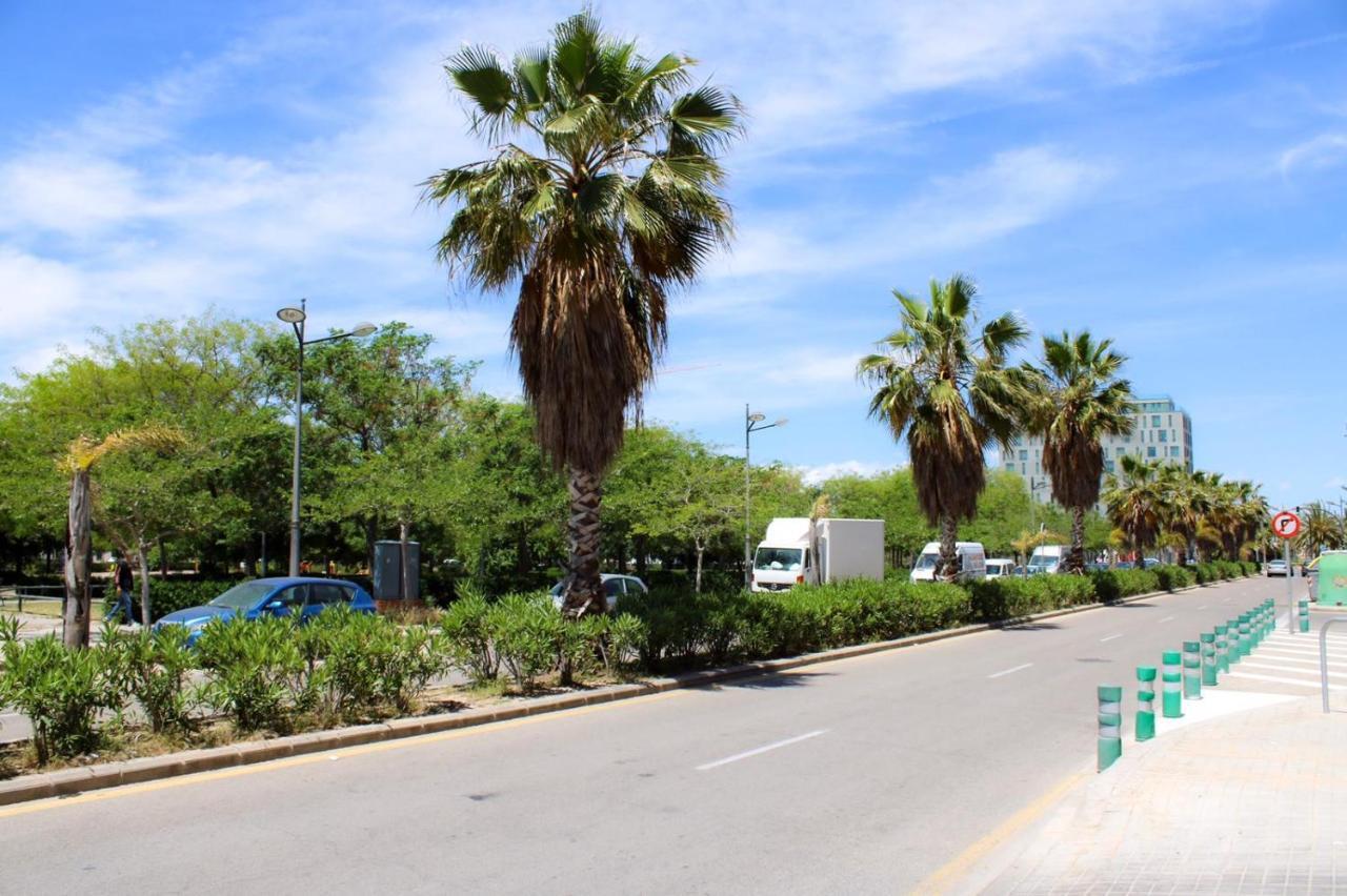 Apartamento Privado Proximo A Playa Y Ciencias Lägenhet Valencia Exteriör bild